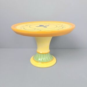 Pfaltzgraff Secrets of Pistoulet Jana Kolpen Small Cake Plate Stand